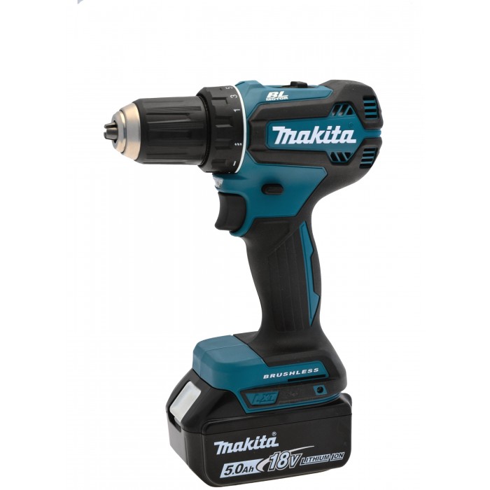 Makita DDF485RTJ Çift Akülü Şarjlı Darbesiz Matkap
