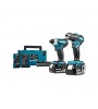 Makita DLX2220JX2 (DTD155+DDF483) Akülü Combo Kit