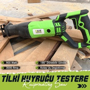 Hais 7601 Tilki Kuyruğu Testere 900 Watt