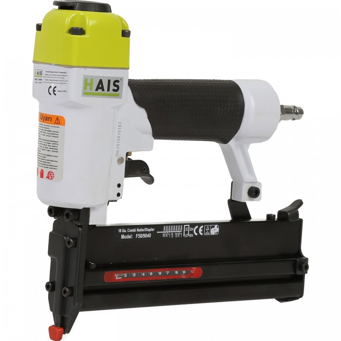 Hais F50/9040J Profesyonel Havalı Çivi ve Zımba Çakma Makinası