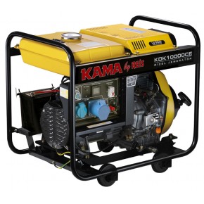 Kama By Reis  KDK10000CE 9.4 kVA İpli Marşlı Dizel Jeneratör 220V