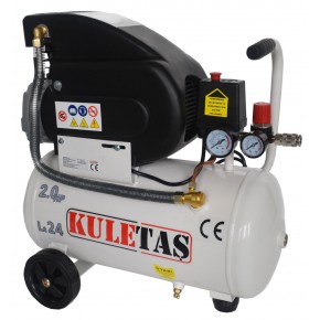 Kuletaş 2 Hp 8 Bar 24 LT Hava Kompresörü